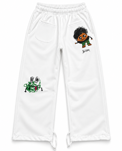 Double Pocket Scribble Sweatpants